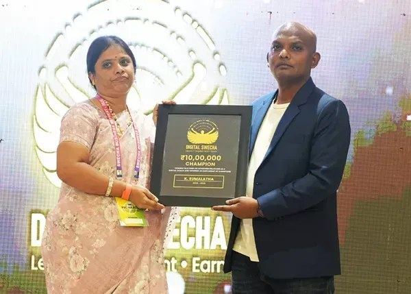 K. Sumalatha, ₹10 Lakh champion